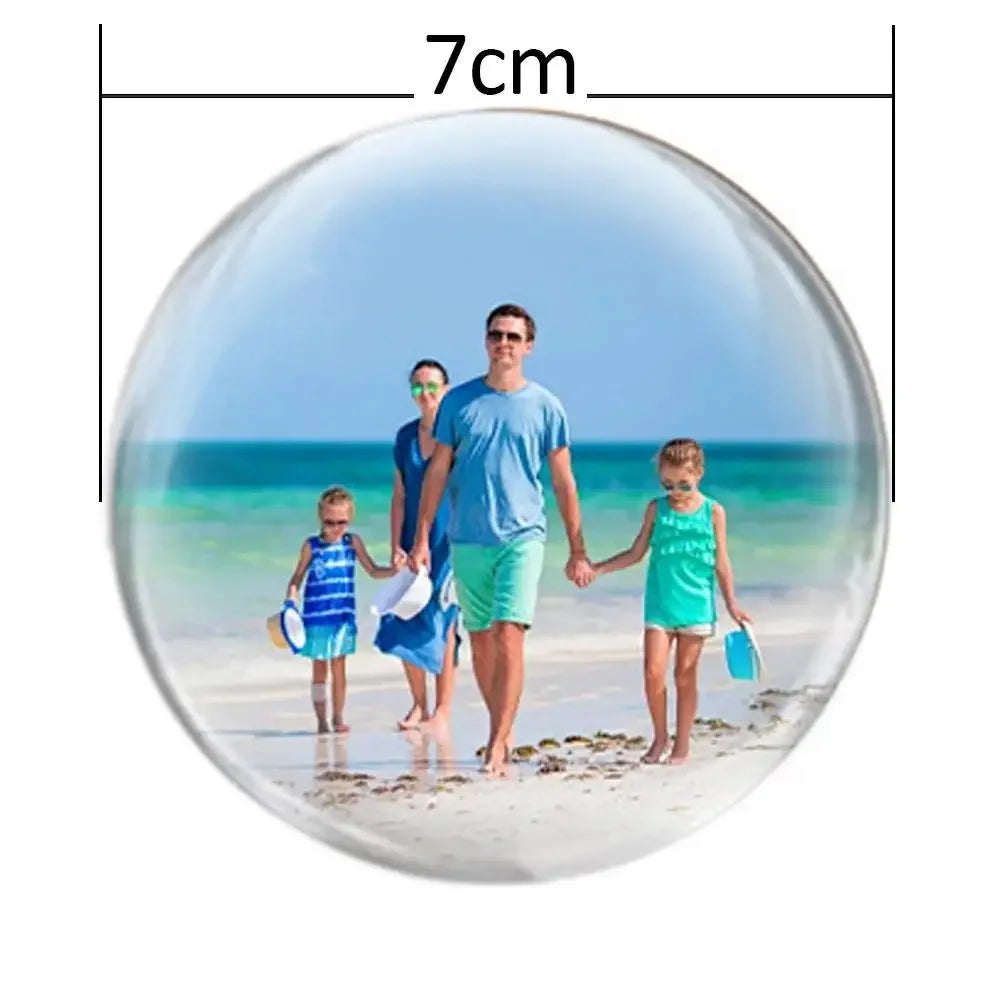 Memory Glow™ 3D Photo Crystal Lamp™