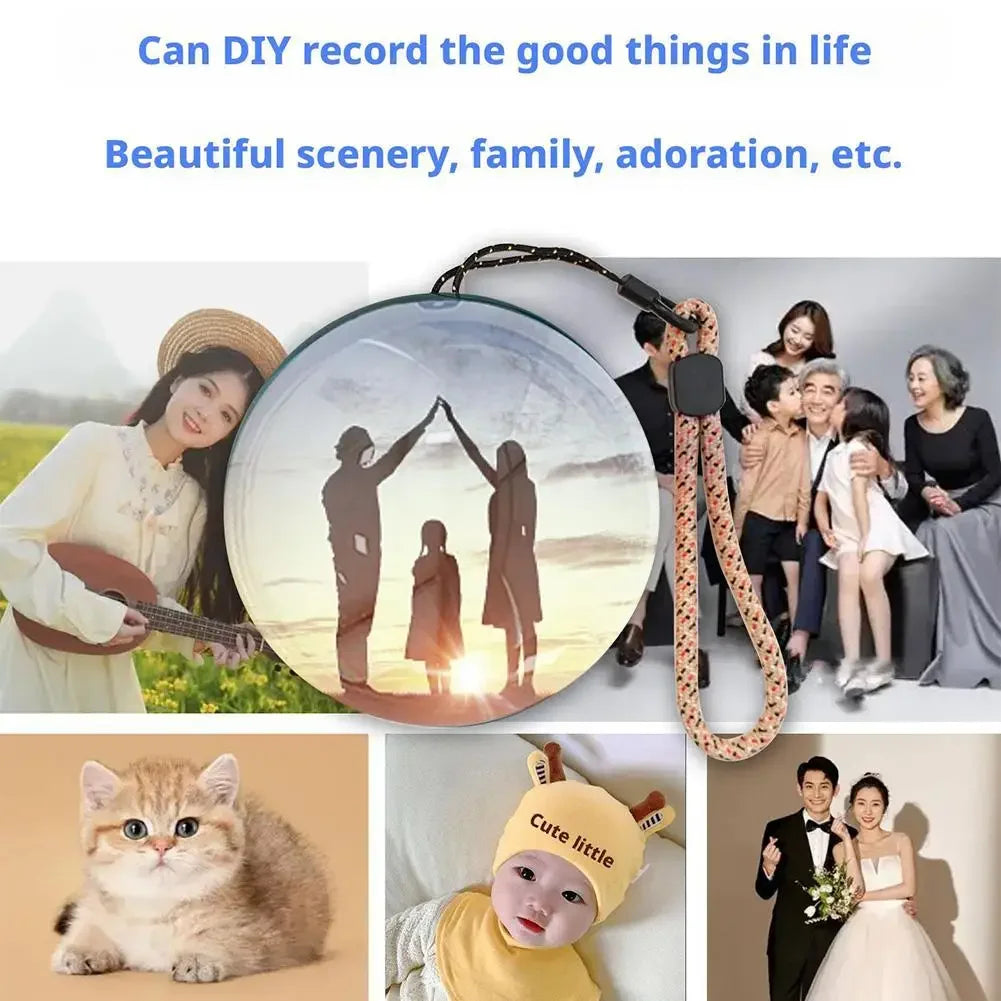 Memory Glow™ 3D Photo Crystal Lamp™