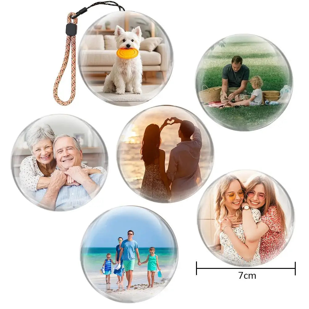 Memory Glow™ 3D Photo Crystal Lamp™