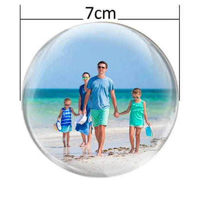 Memory Glow™ 3D Photo Crystal Lamp™